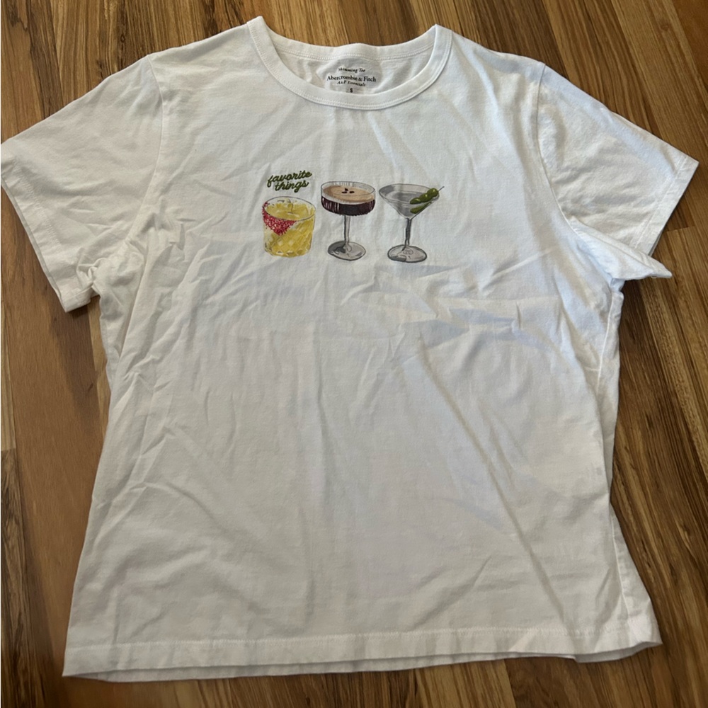 Abercrombie Martini Cocktail Tee